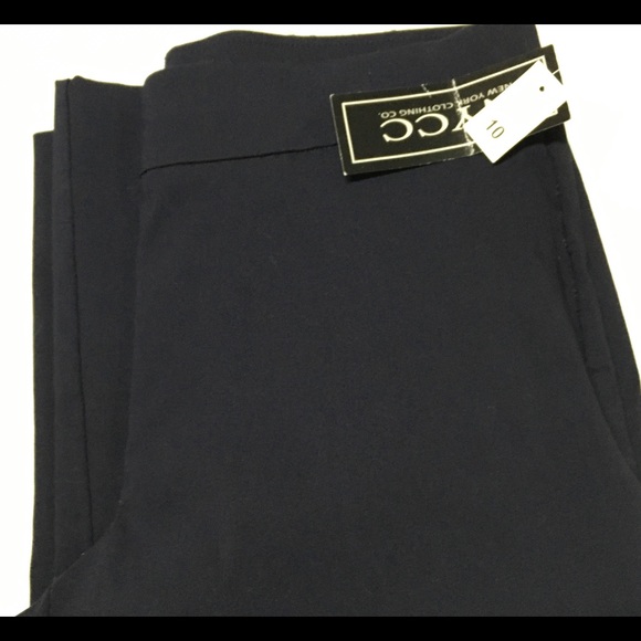 NY CO  Capri Stretch Pants in Navy Blue Sz 10n - Picture 6 of 6